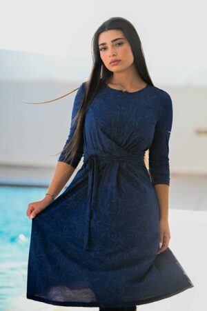 איקס פרחוני כחול