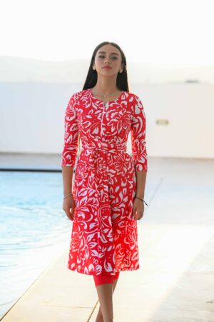 איקס פרחוני אדום